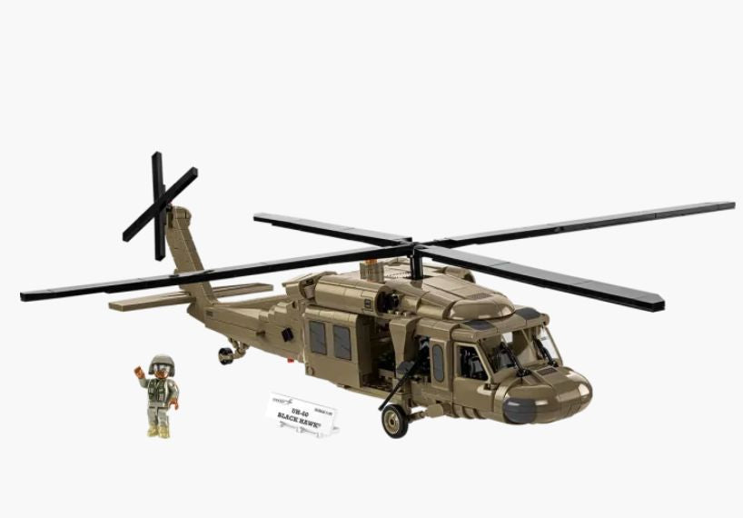 Sikorsky UH-60 Black Hawk helicopter brick model 