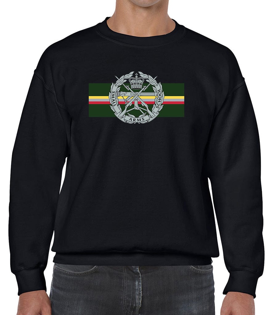 Small Arms School Corps Front Printed Sweater