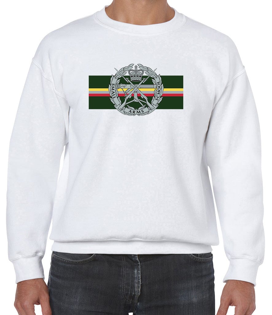 Small Arms School Corps Front Printed Sweater