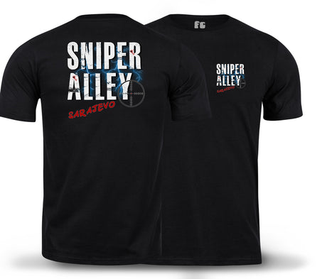 Sniper Alley Sarajevo Double Print T-Shirt