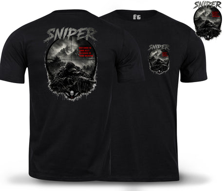 Sniper Dark Ops Double Print T-Shirt