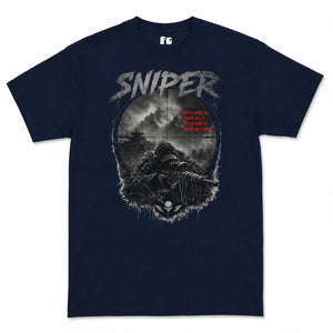 Sniper Dark Ops Printed T-Shirt