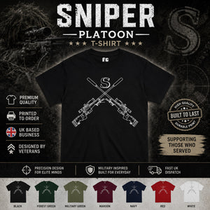 Sniper Platoon UK Printed T-Shirt