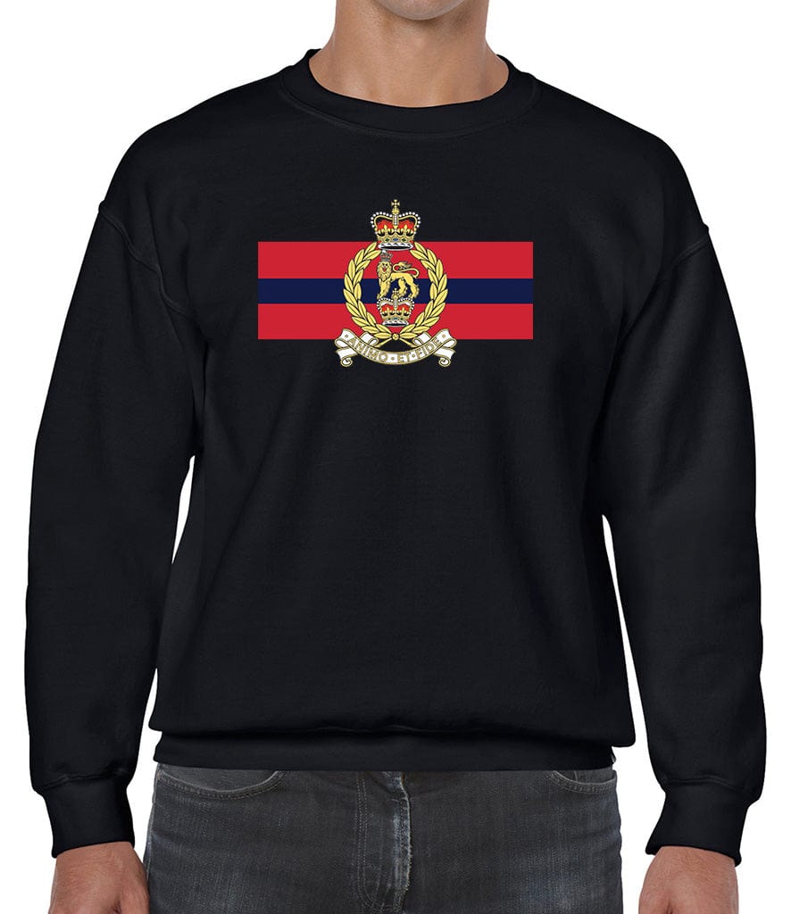 Staff And Personnel Support Front Printed Sweater