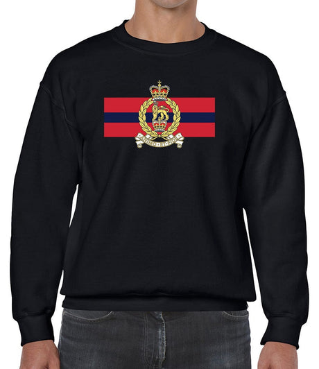 Staff And Personnel Support Front Printed Sweater