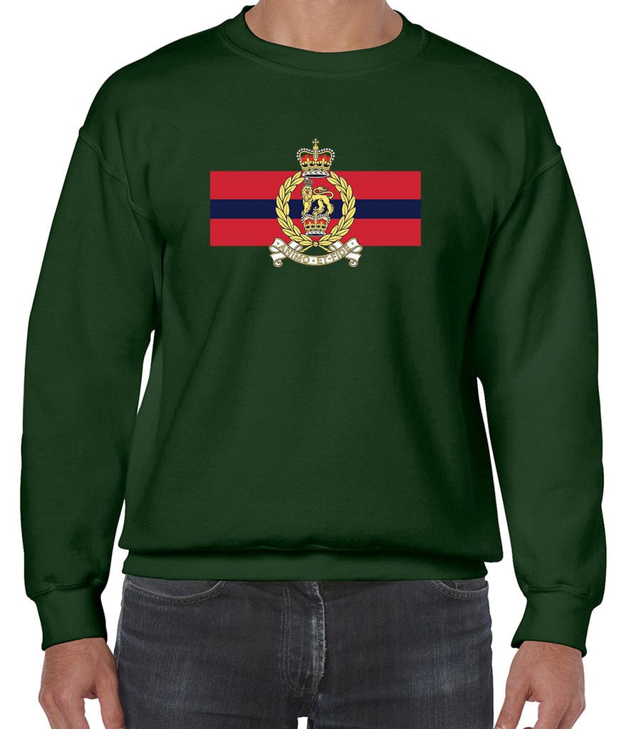 Staff And Personnel Support Front Printed Sweater