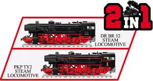 Steam Locomotive DRB Class 52 TY2 train brick model