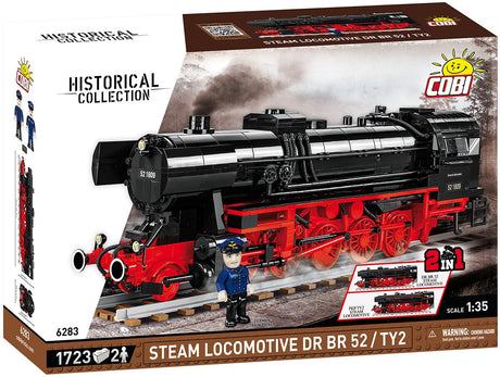 Steam Locomotive DRB Class 52 TY2 train brick model