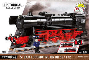 Steam Locomotive DRB Class 52 TY2 train brick model