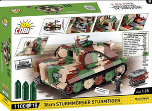 Sturmmorser Tiger "Sturmtiger" brick tank model
