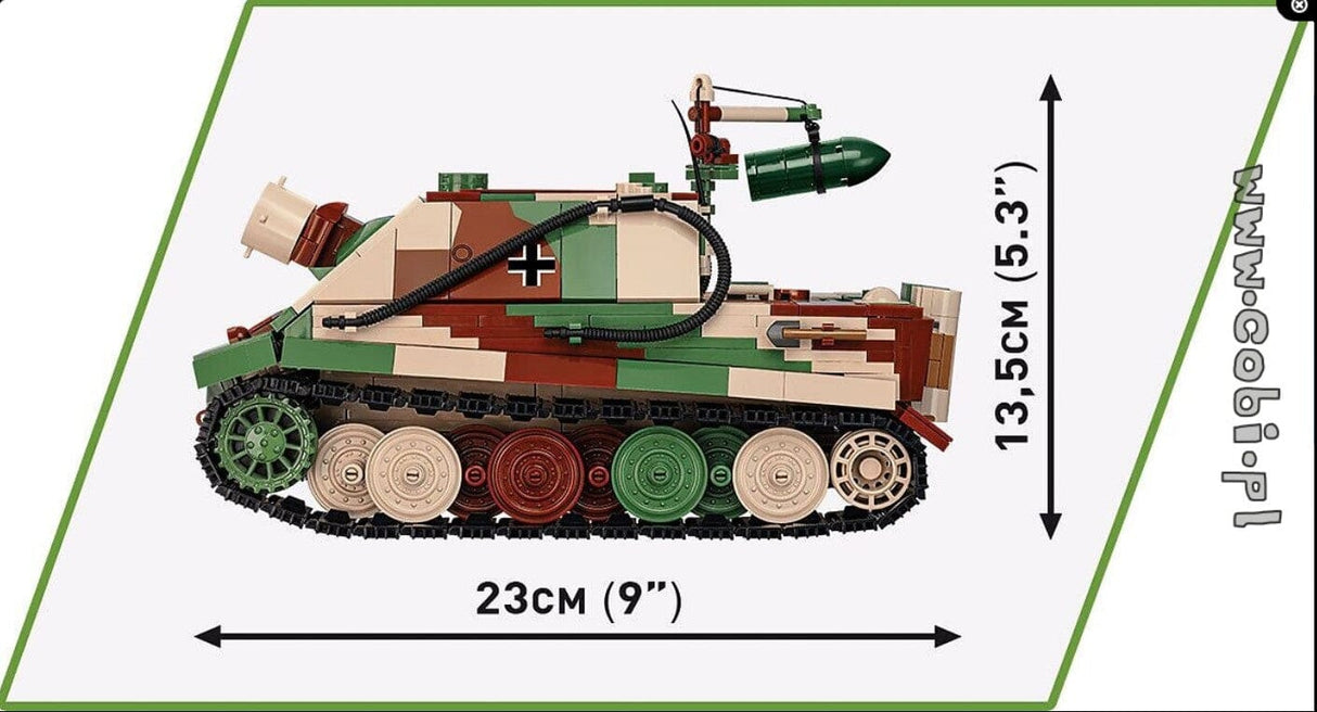 Sturmmorser Tiger "Sturmtiger" brick tank model