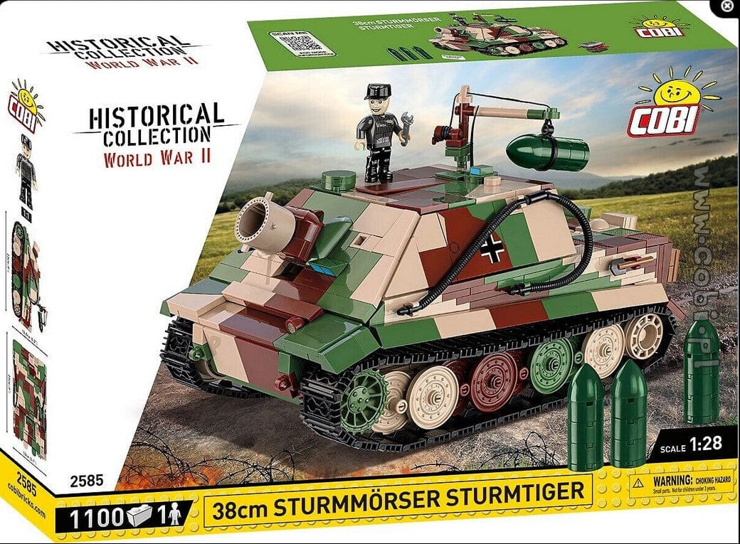 Sturmmorser Tiger "Sturmtiger" brick tank model
