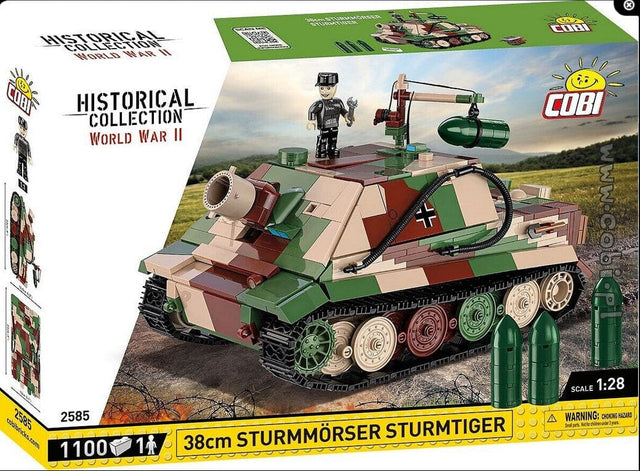 Sturmmorser Tiger "Sturmtiger" brick tank model