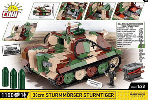 Sturmmorser Tiger "Sturmtiger" brick tank model