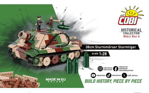 Sturmmorser Tiger "Sturmtiger" brick tank model
