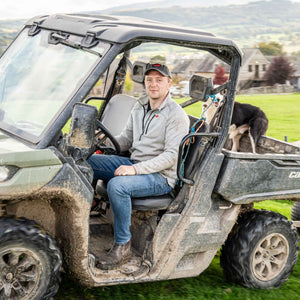 Sugar Loaf Fell Half Zip Fleece - Ash