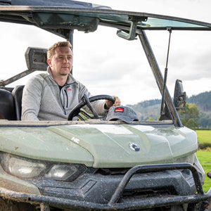 Sugar Loaf Fell Half Zip Fleece - Ash