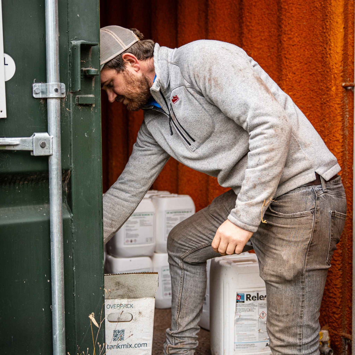 Sugar Loaf Fell Half Zip Fleece - Ash