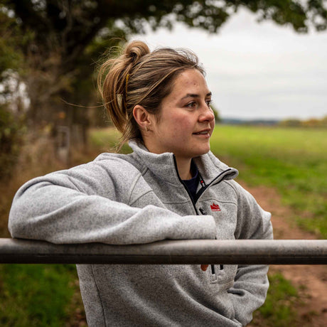 Sugar Loaf Fell Half Zip Fleece - Ash