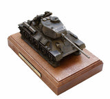 Military Statue - T-34 Medium Tank Cold Cast Bronze Military Statue Sculpture