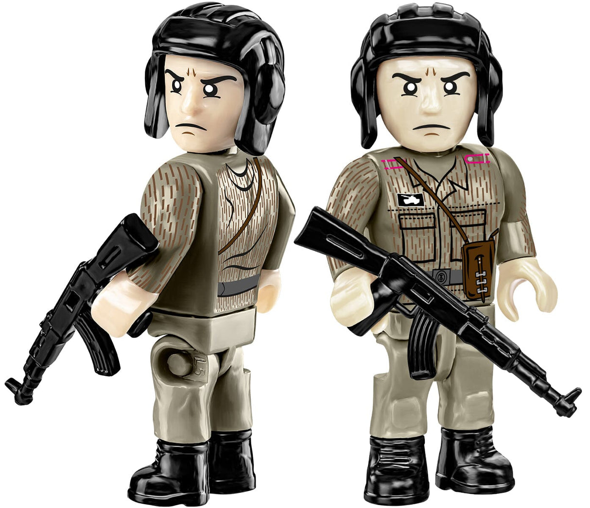 T-72 M1 DDR and RU brick tank model 