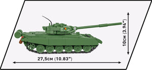 T-72 M1 DDR and RU brick tank model 