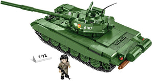 T-72 M1 DDR and RU brick tank model 