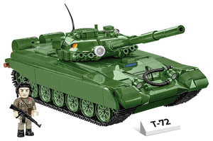 T-72 M1 DDR and RU brick tank model 