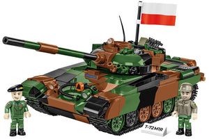 T72 M1R brick tank model COBI 2624 - 724 bricks