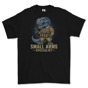 Small Arms Specialist T-Rex Printed T-Shirt