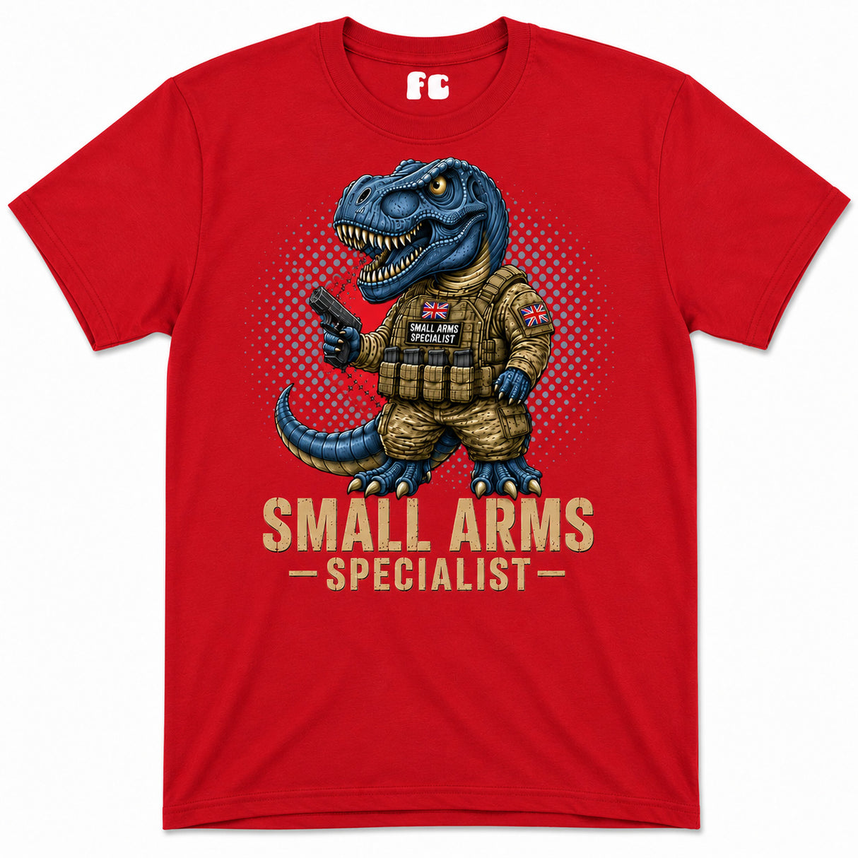 Small Arms Specialist T-Rex Printed T-Shirt