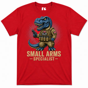 Small Arms Specialist T-Rex Printed T-Shirt