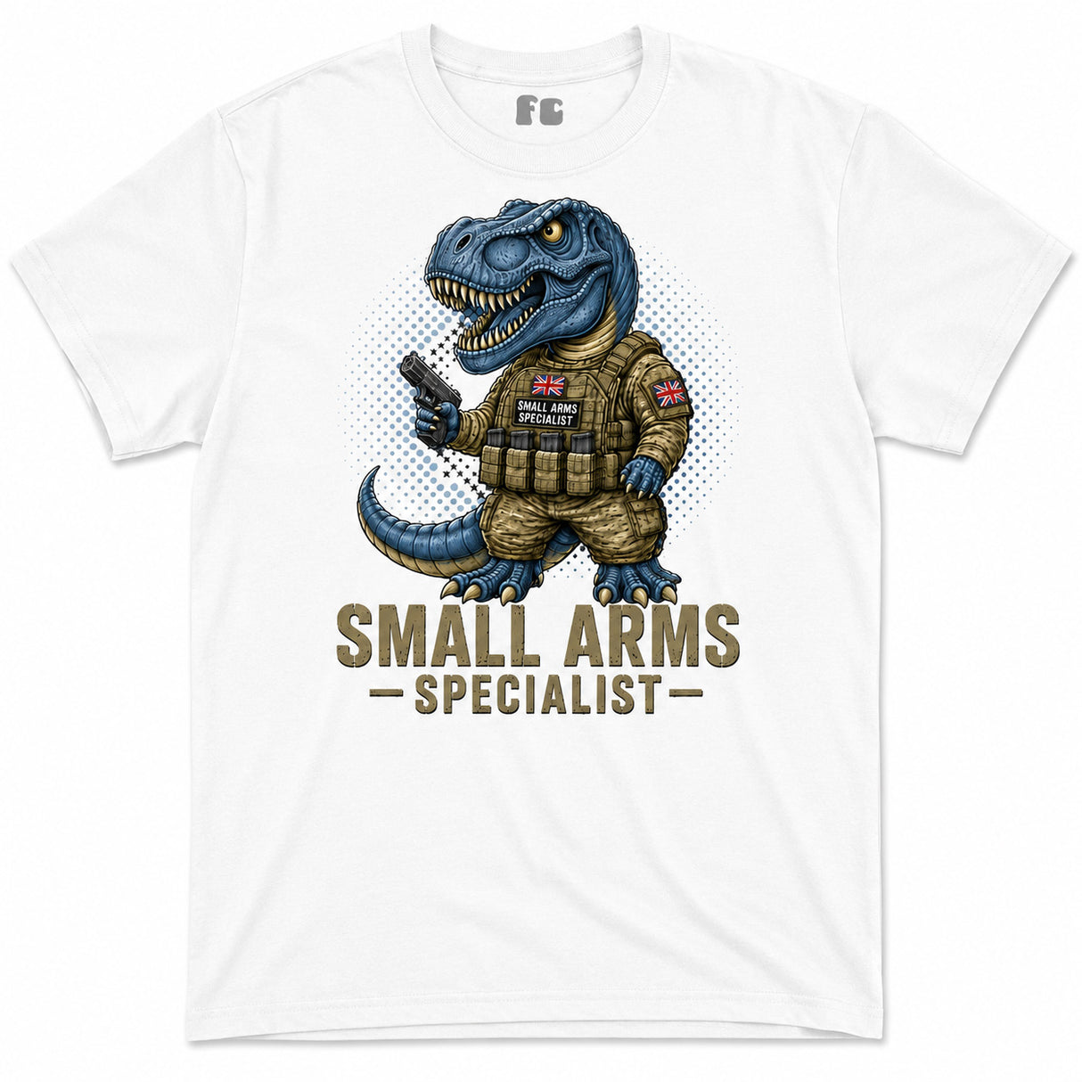 Small Arms Specialist T-Rex Printed T-Shirt