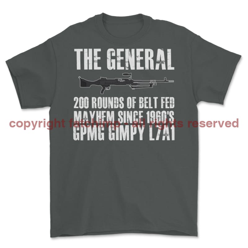 The General GPMG Front Print T-Shirt