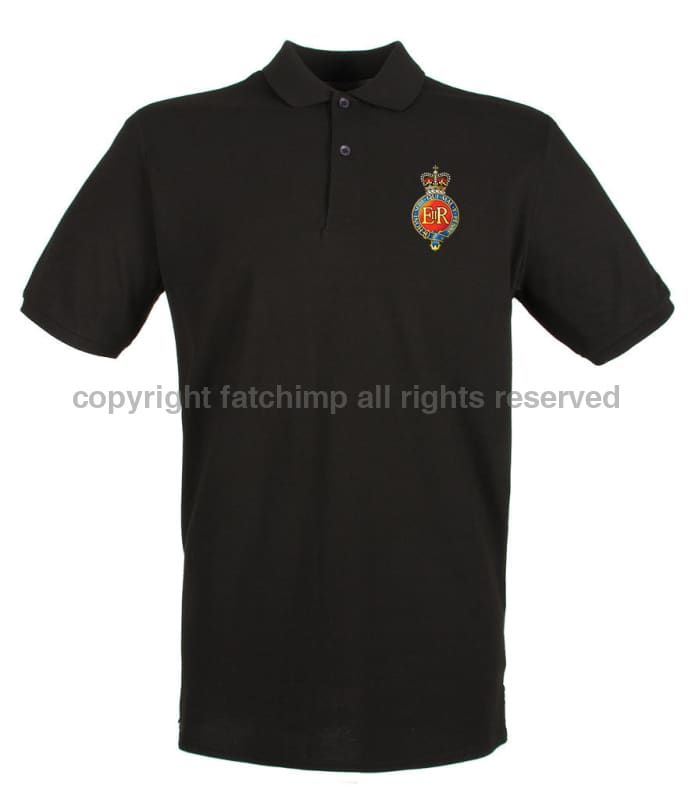 The Household Cavalry Embroidered Pique Polo Shirt