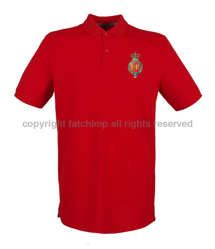 The Household Cavalry Embroidered Pique Polo Shirt