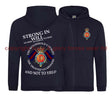 The Household Cavalry Strong In Will Double Side Printed Hoodie