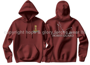 The Life Guards HCR Horse Guard Double Side Printed Hoodie