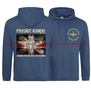 The Paras 'Ready For Anything' Double Side Printed Hoodie