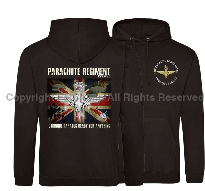 The Paras 'Ready For Anything' Double Side Printed Hoodie