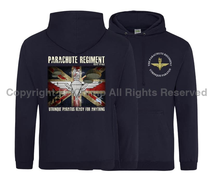 The Paras 'Ready For Anything' Double Side Printed Hoodie