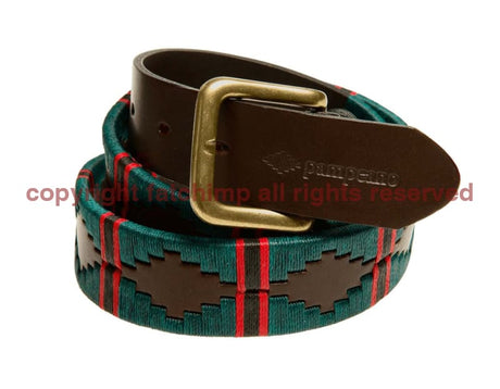 THE RIFLES LEATHER POLO BELT