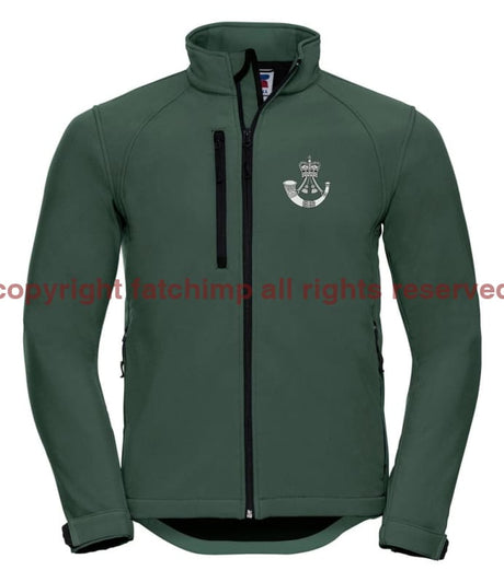 The Rifles Regiment Embroidered 3 Layer Softshell Jacket
