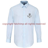 The Rifles Regiment Embroidered Long Sleeve Oxford Shirt