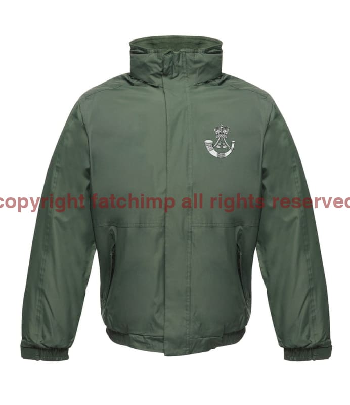 The Rifles Regiment Embroidered Regatta Waterproof Insulated Jacket