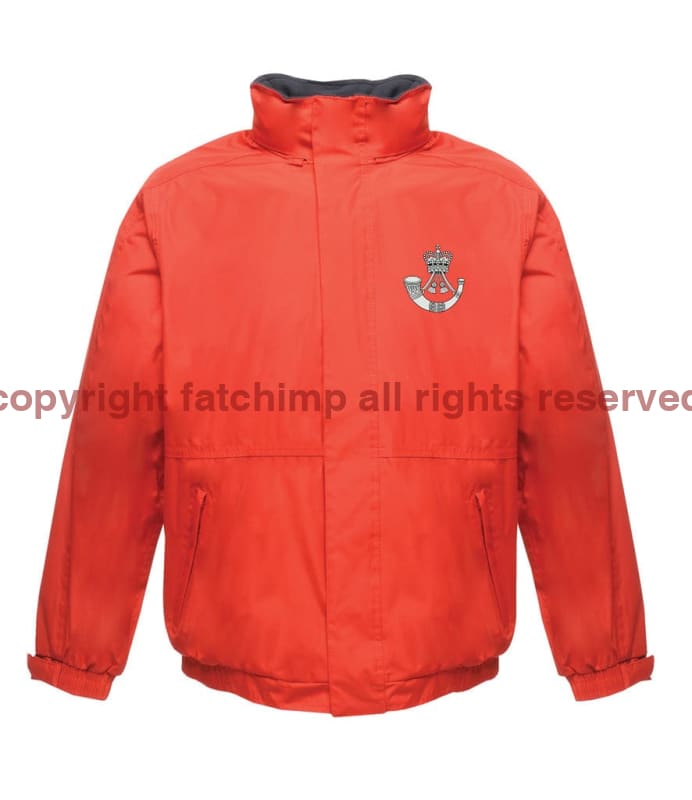 The Rifles Regiment Embroidered Regatta Waterproof Insulated Jacket