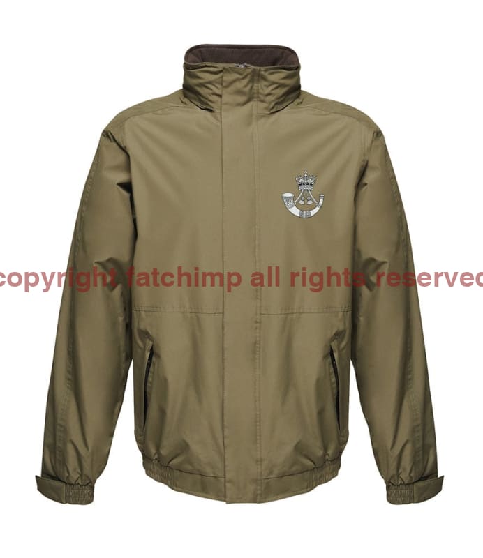 The Rifles Regiment Embroidered Regatta Waterproof Insulated Jacket