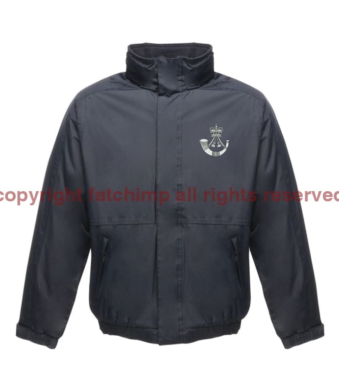 The Rifles Regiment Embroidered Regatta Waterproof Insulated Jacket