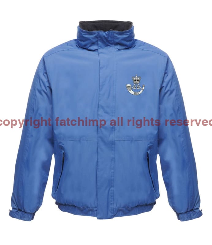 The Rifles Regiment Embroidered Regatta Waterproof Insulated Jacket