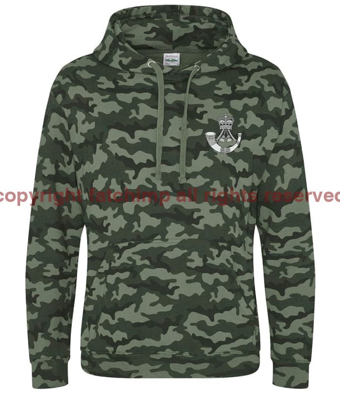 The Rifles Regiment Full Camo Hoodie